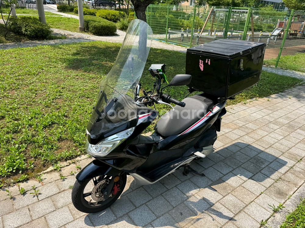 혼다 pcx125 18년 스페셜컬러 짧은키로수 팝니다--1