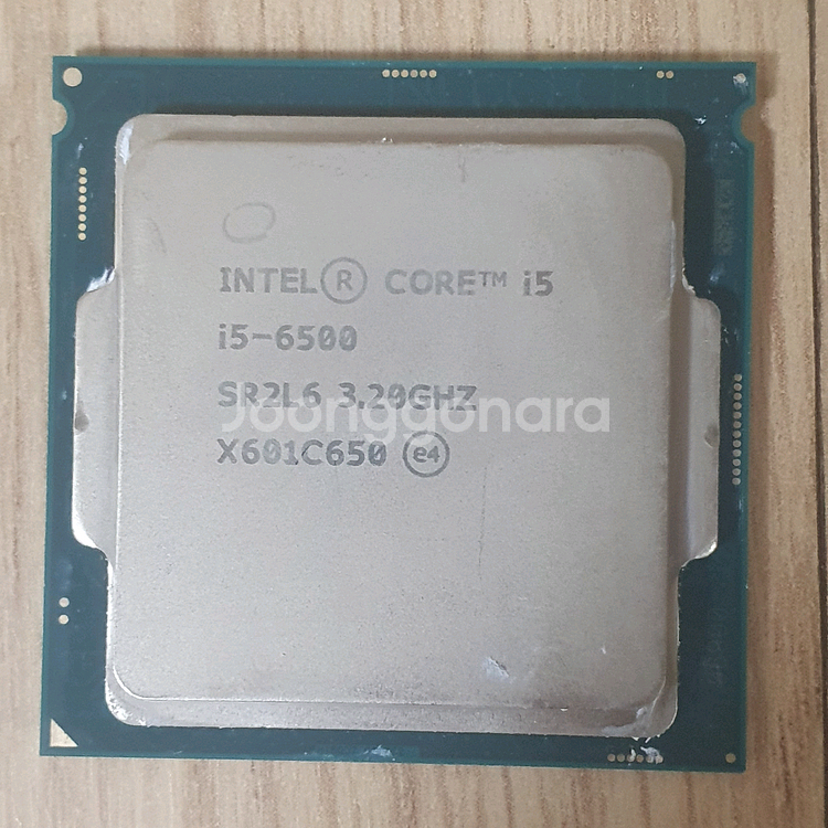 게이밍 인텔 6세대 i5-6500 cpu + 정품쿨러--0