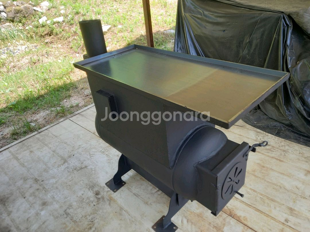 화목난로 고기불판 입니다--2