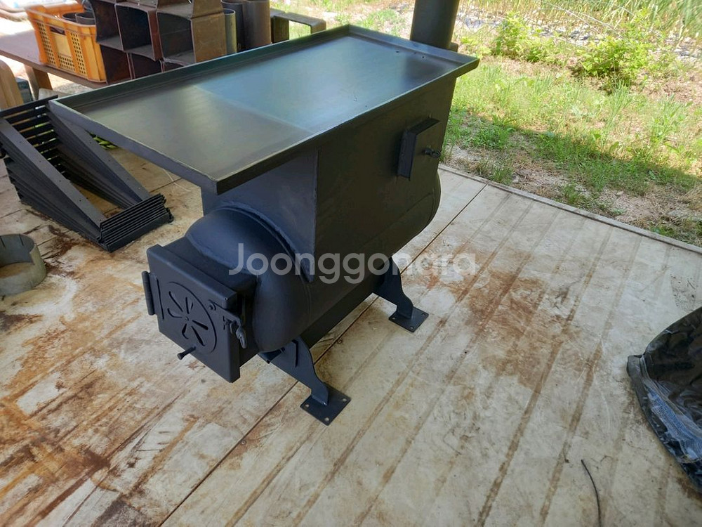 화목난로 고기불판 입니다--3