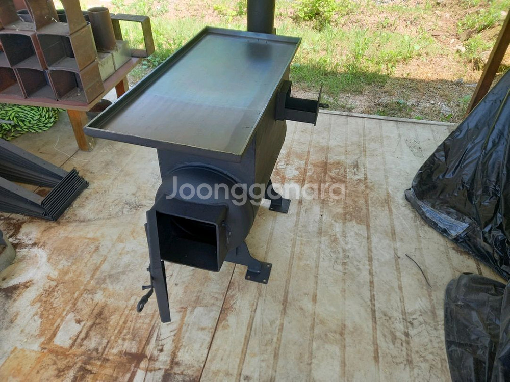 화목난로 고기불판 입니다--1