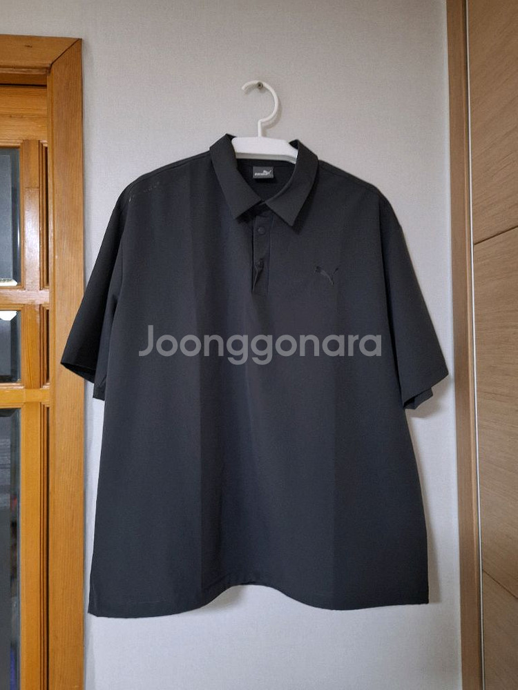 미착용 푸마 드라이셀 반팔반집업셔츠 2xl 110--0