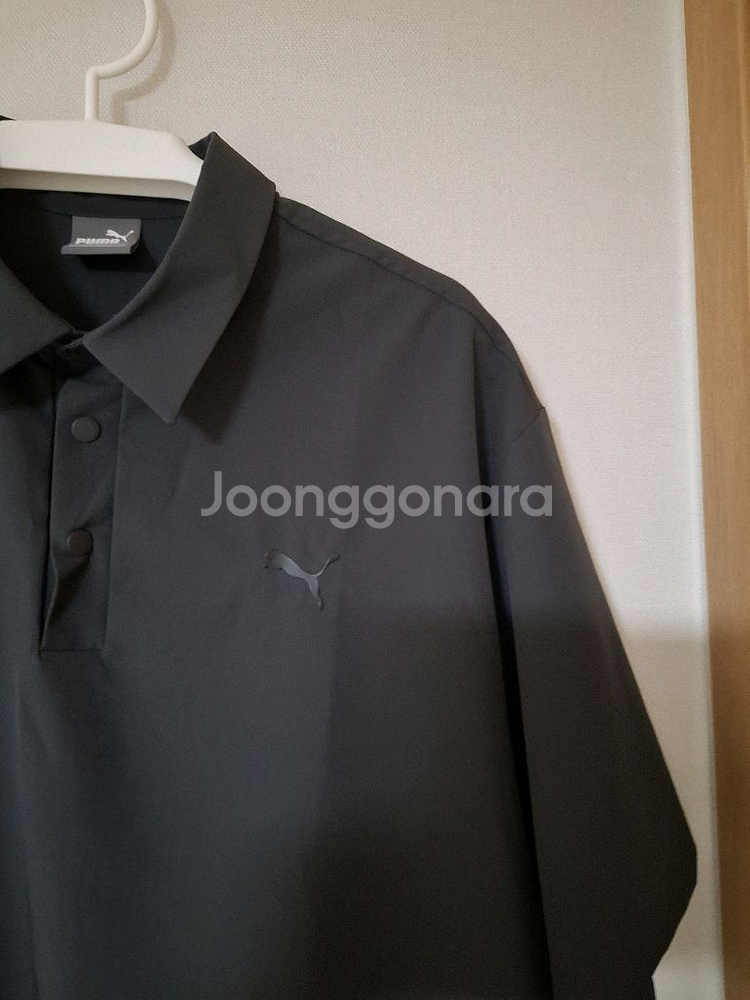 미착용 푸마 드라이셀 반팔반집업셔츠 2xl 110--1
