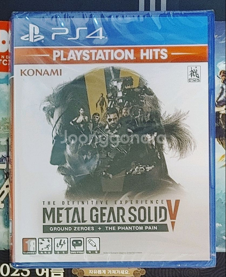 (미개봉)PS4메탈기어 솔리드5 더디피니티브 팝니다!--0