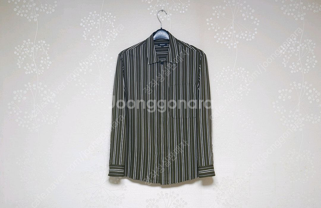 DKNY 등 스트라이프 셔츠 2색상--2