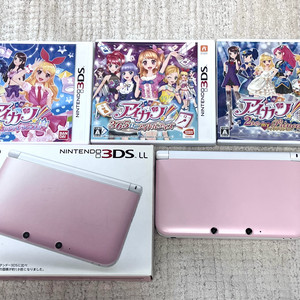 일본 닌텐도 3DS 핑크 XL LL 아이카츠 아이엠스타