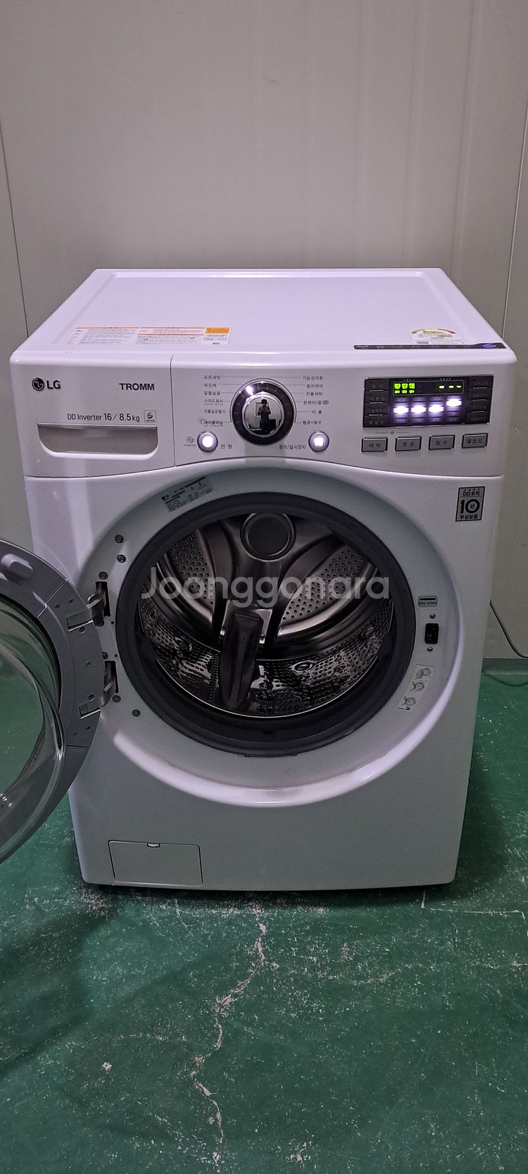 2701 엘지트롬 16KG 드럼세탁기(화이트+건조가능)--3