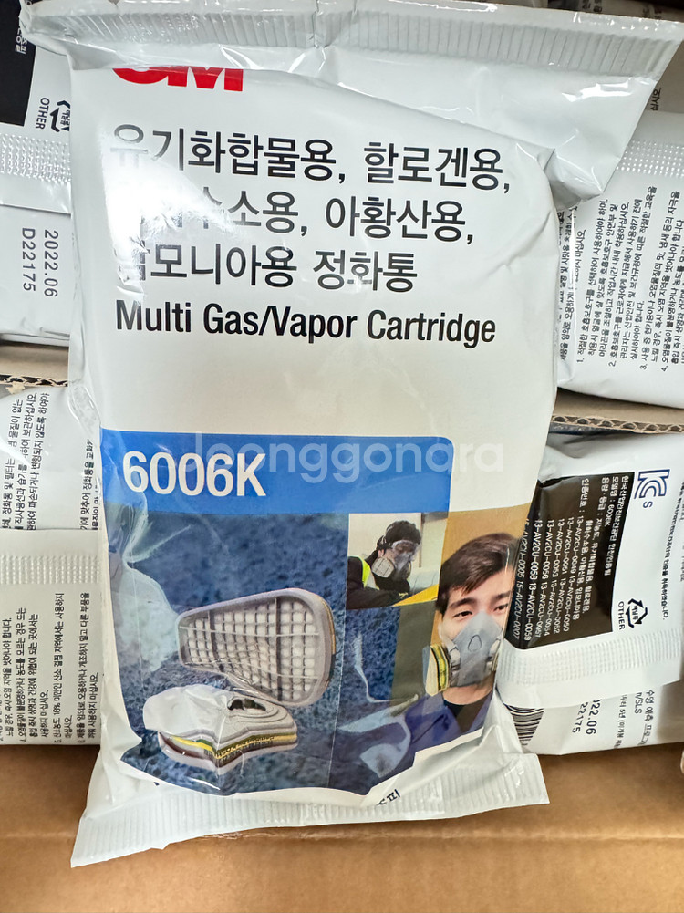 3M 6006K 정화통 (30세트) 새상품--0