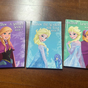 겨울왕국 영어 원서 3권 세트