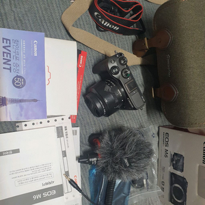 캐논 eos m6 미러리스 카메라