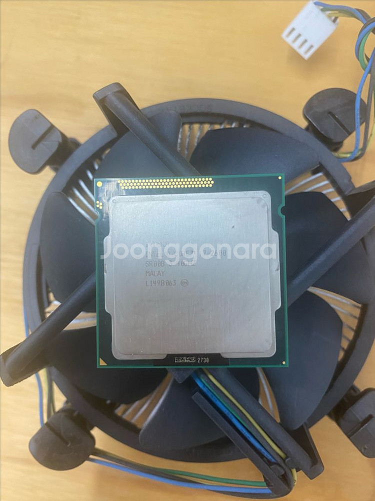 인텔 i7-2600 CPU 쿨러 포함--0
