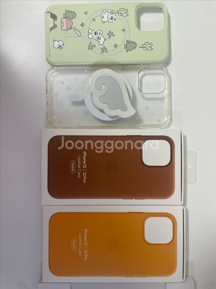 아이폰 12 PRO + 애플 정품 케이스--5