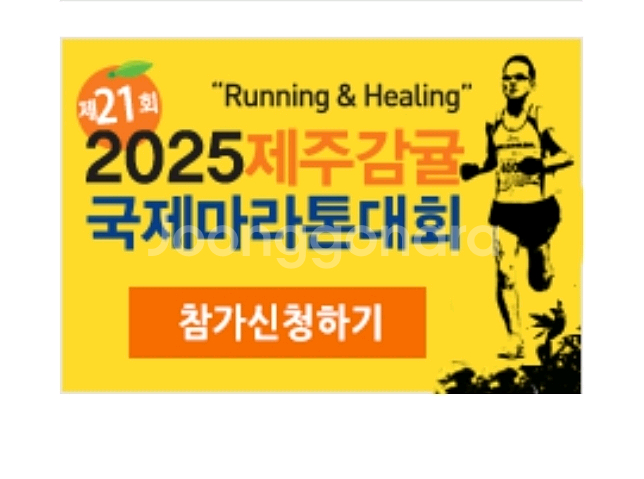 구매)감귤마라톤대회 5킬로미터 4명--0