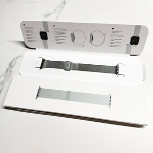 애플워치 실버 밀레니즈 루프 44~46mm (정품)