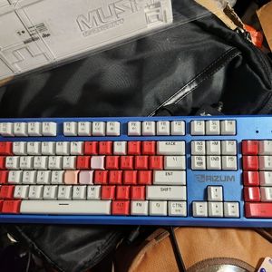 RIZUM RK201 크리스탈 키캡 LED 무접점 광축