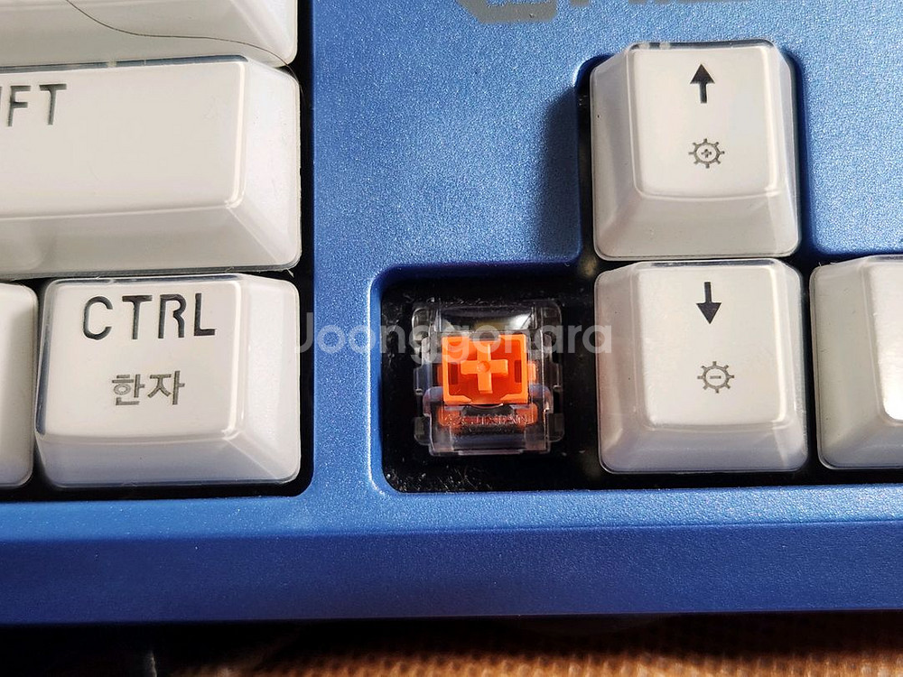 RIZUM RK201 크리스탈 키캡 LED 무접점 광축--1