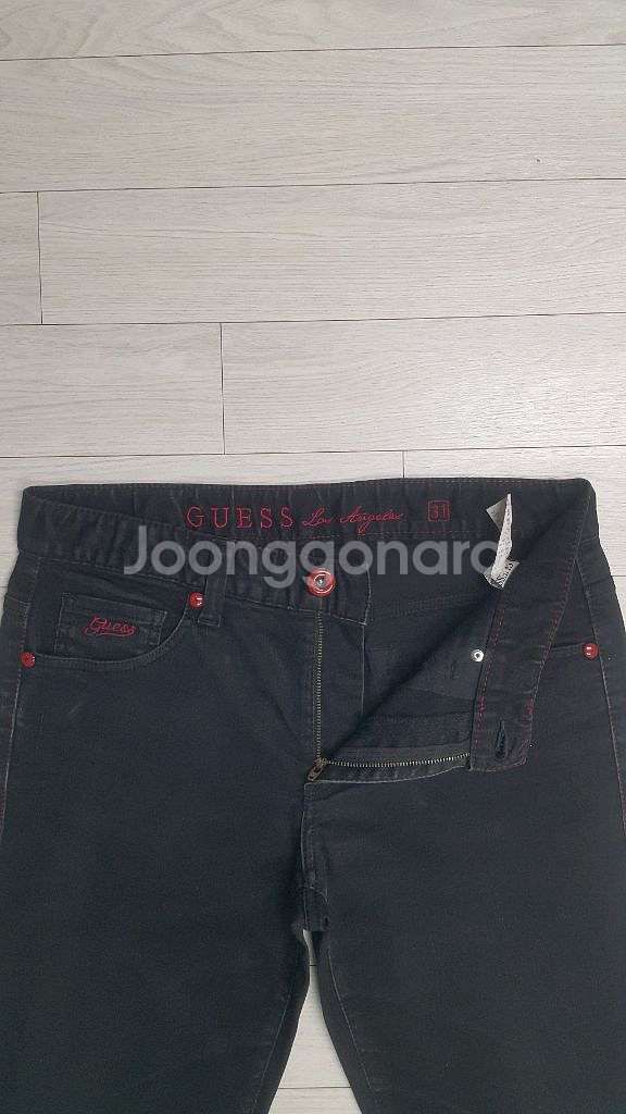 GUESS 금장대님(사방스판) 32인치(No.643)--3