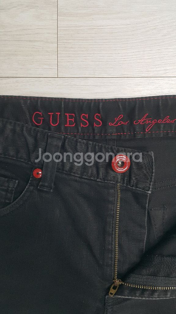 GUESS 금장대님(사방스판) 32인치(No.643)--4