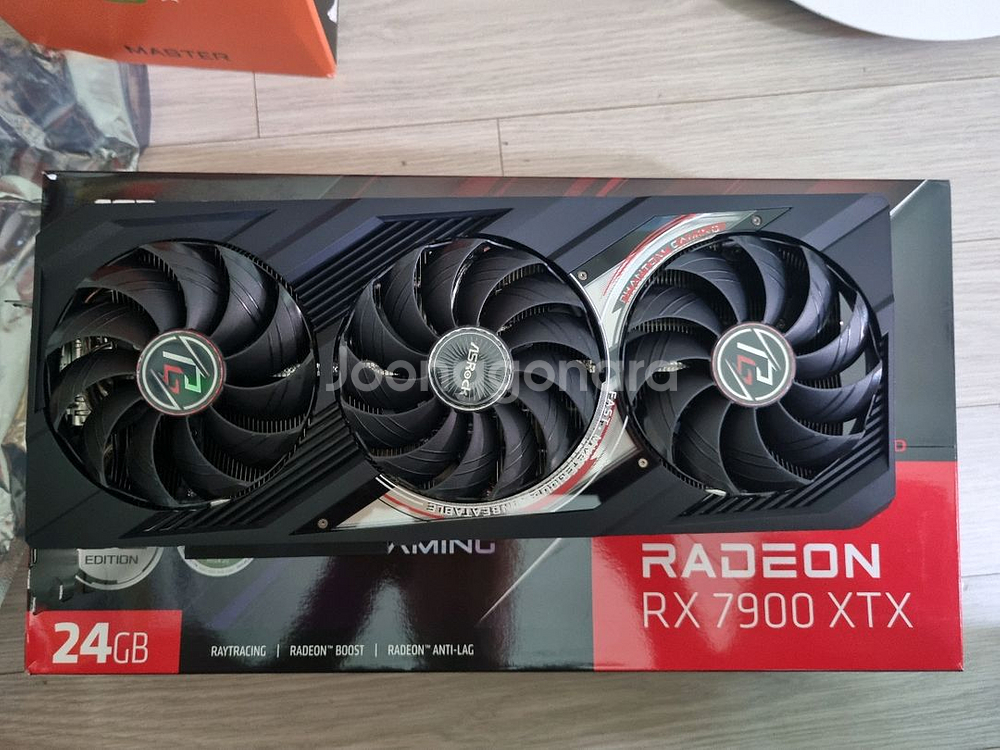 에즈락 rx 7900xtx 팬텀 팝니다--0