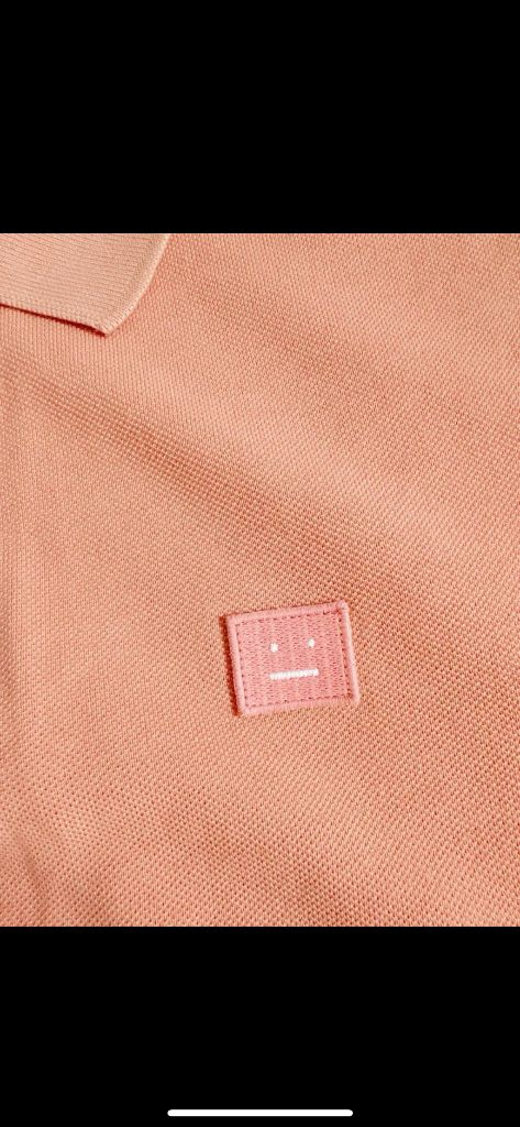 아크네 스튜디오 Falco Face PSS17 폴로 셔--1