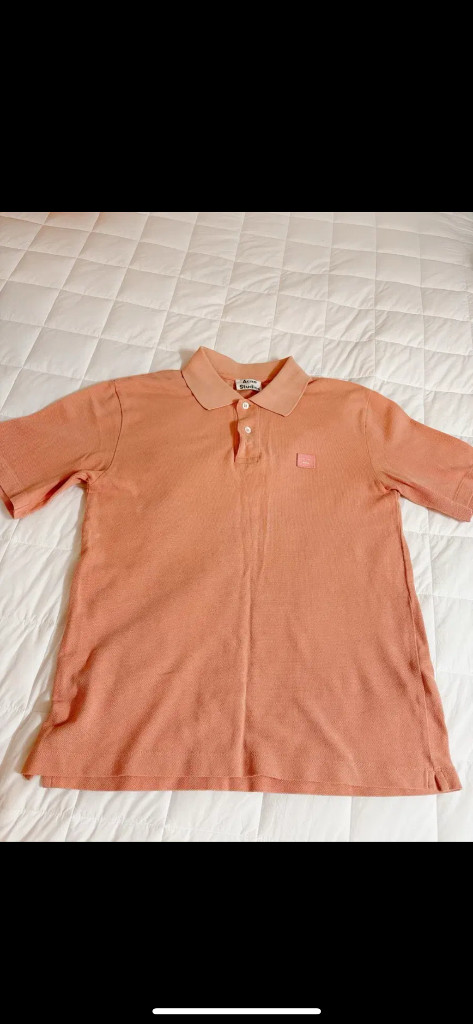 아크네 스튜디오 Falco Face PSS17 폴로 셔--5