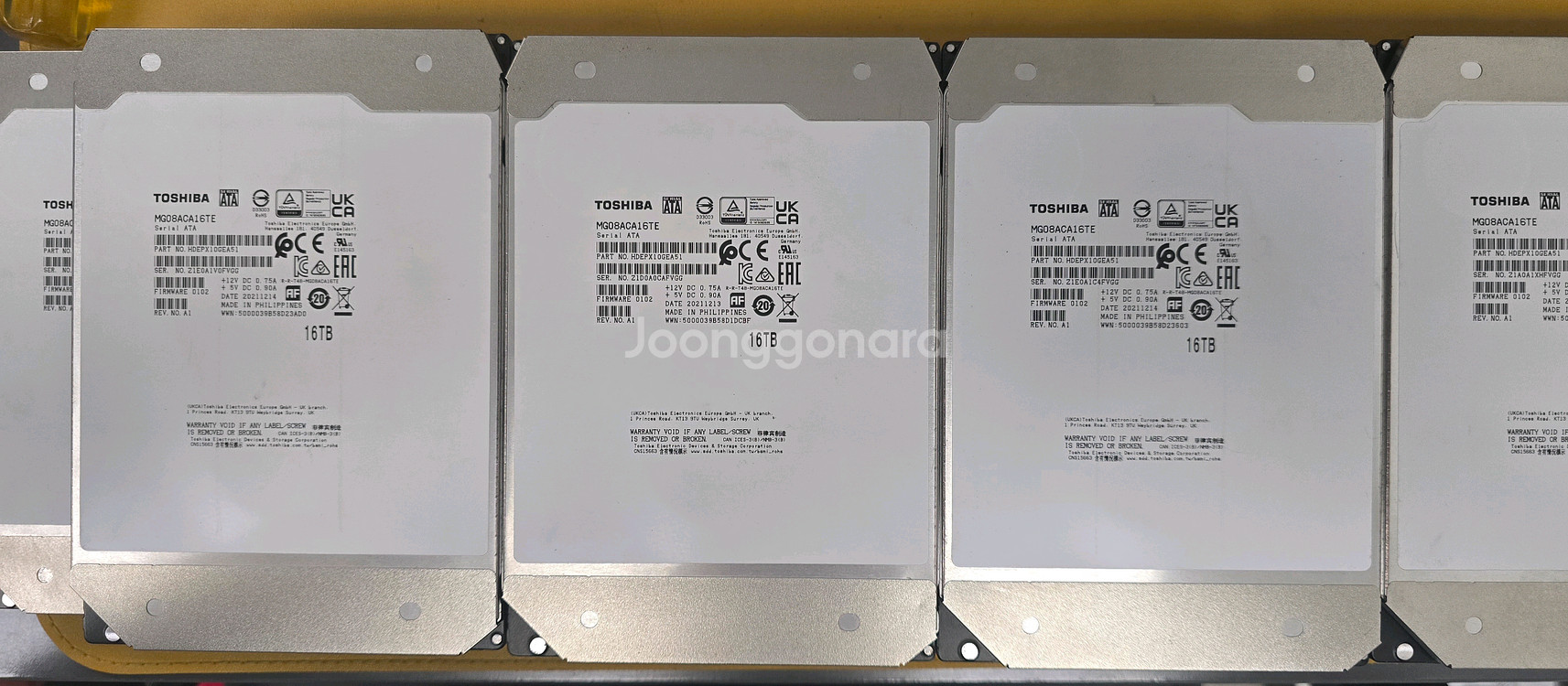 Toshiba 16TB HDD 엔터프라이즈 16테라--0