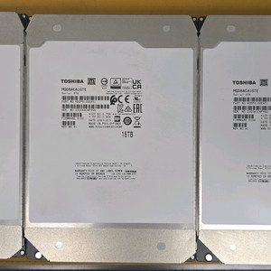 Toshiba 16TB HDD 엔터프라이즈 16테라
