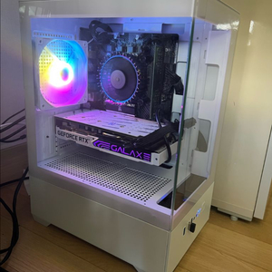 게이밍 화이트 가성비 PC | i5-12400f + r
