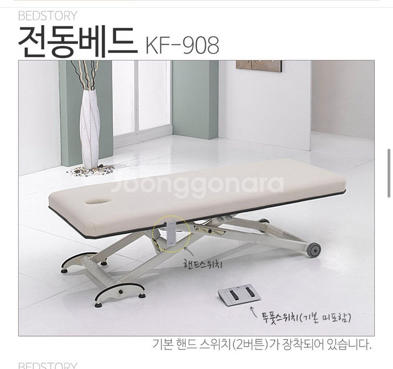 급처) 미용 전동베드--1