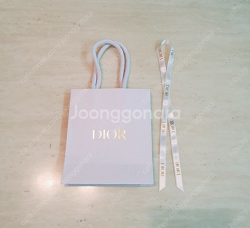 [정품]디올 쇼핑백+리본 SET,디올 종이가방,디올가방--1