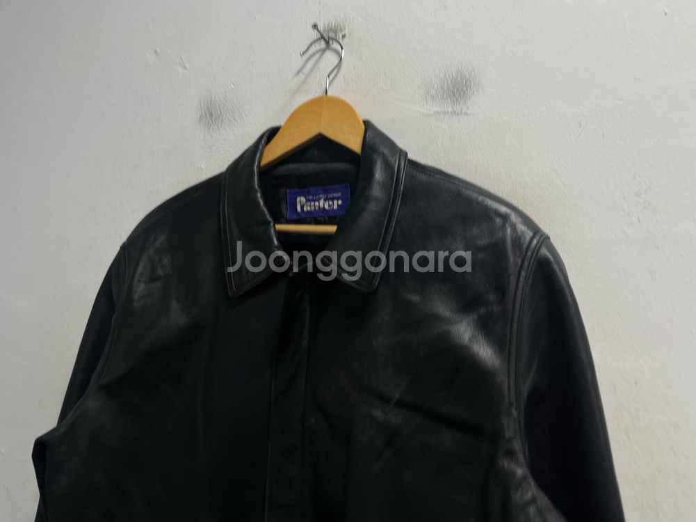 100-105 Panter 레더 양가죽 자켓--1