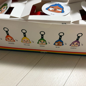 크라이베이비 치얼업 팝마트 키링