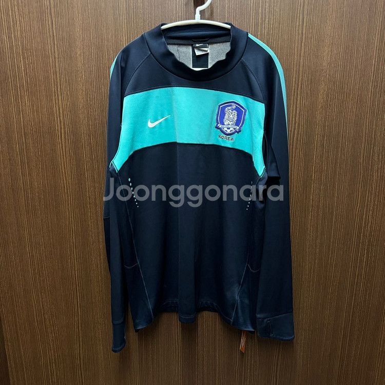 축구 국대 우븐 웜업 트레이닝탑 L--0