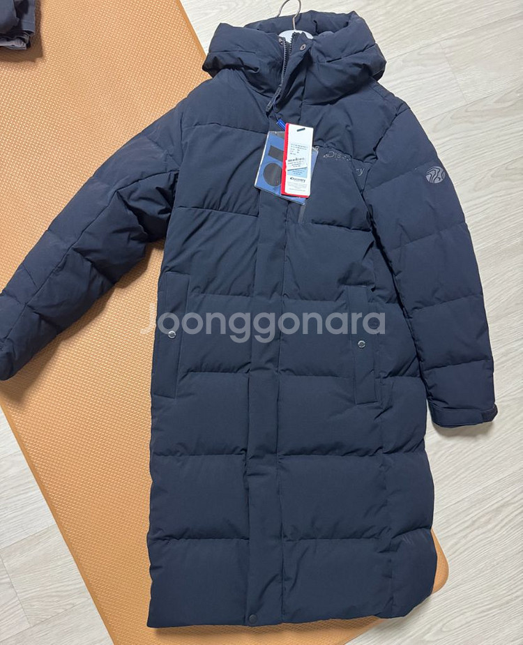 디스커버리 롱패딩 90--0