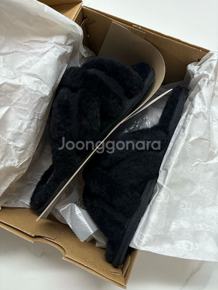 **정품** 어그 스커피타 하우스 슬리퍼 블랙--1