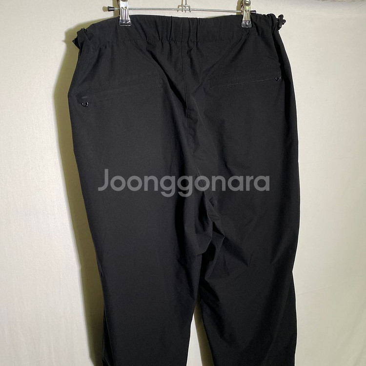 FREE)허리밴딩 와이드 트레이닝 팬츠 나일론 팬츠--4