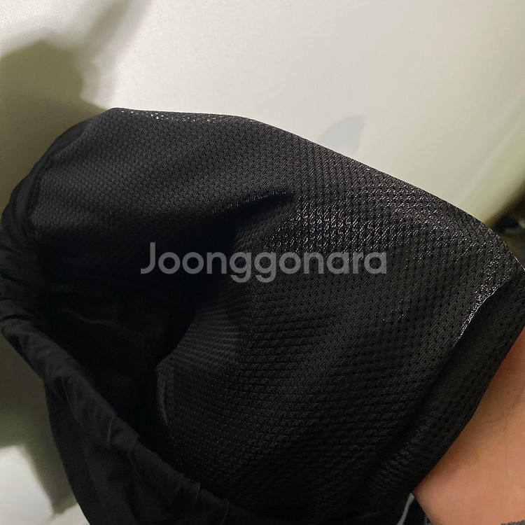 FREE)허리밴딩 와이드 트레이닝 팬츠 나일론 팬츠--7