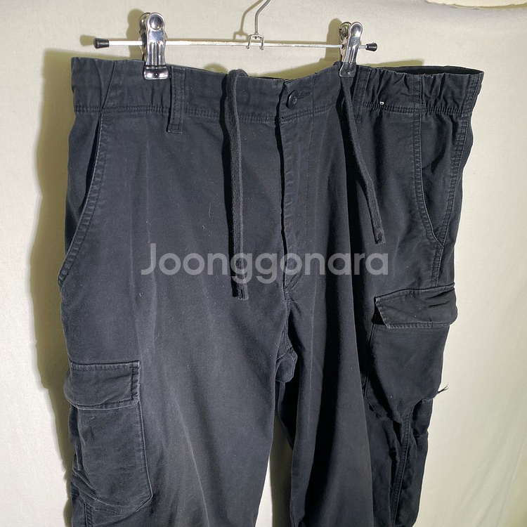 L)유니클로 카고팬츠 면바지--0