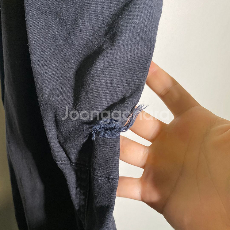 L)유니클로 카고팬츠 면바지--3