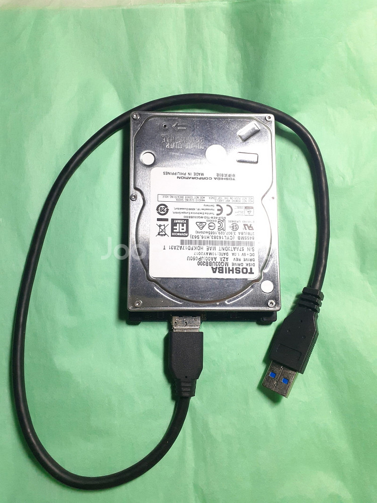 도시바 2TB 외장하드 USB3.0 2.5인치--4