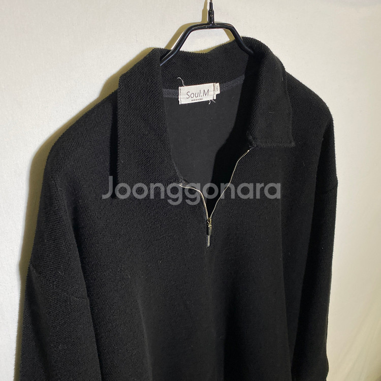 2XL)남성 타월 카라 니트 스웨터--0