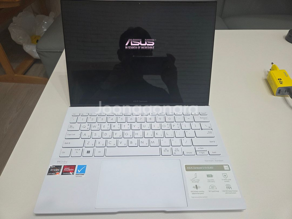 ASUS 젠북 S13 6800u 16g 256g 화이트--1