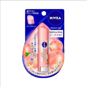 니베아 복숭아 바닐라 립밤 새상품
