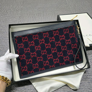 [특가][정품]구찌 자가드 클러치백