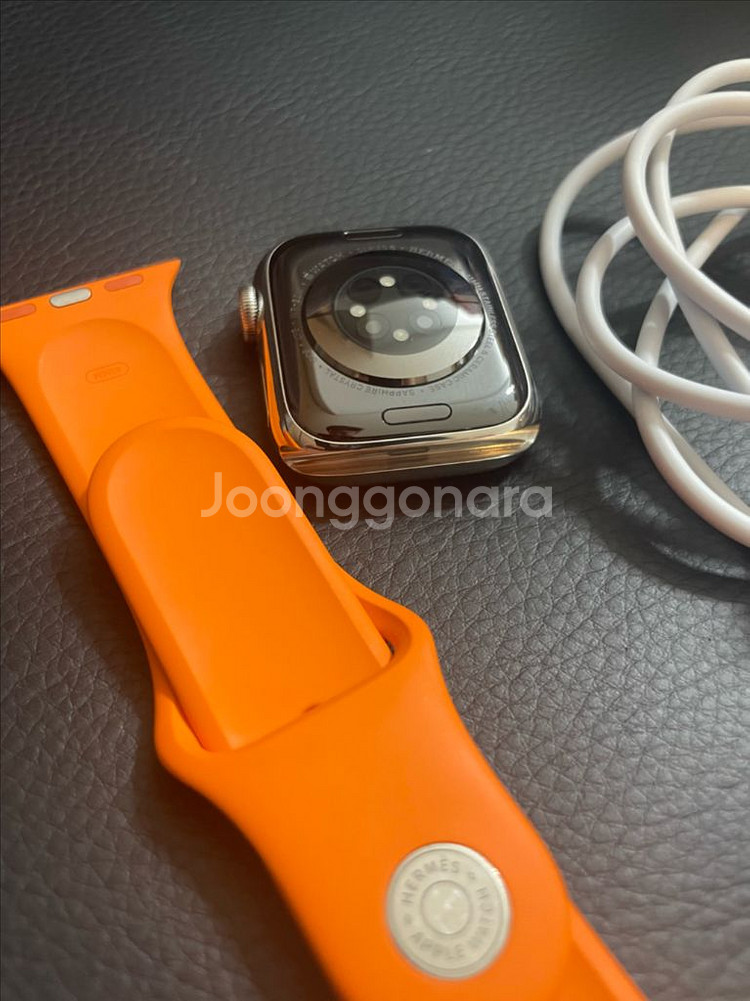 애플워치8에르메스 실버 41mm SSS급 애플케어+--2