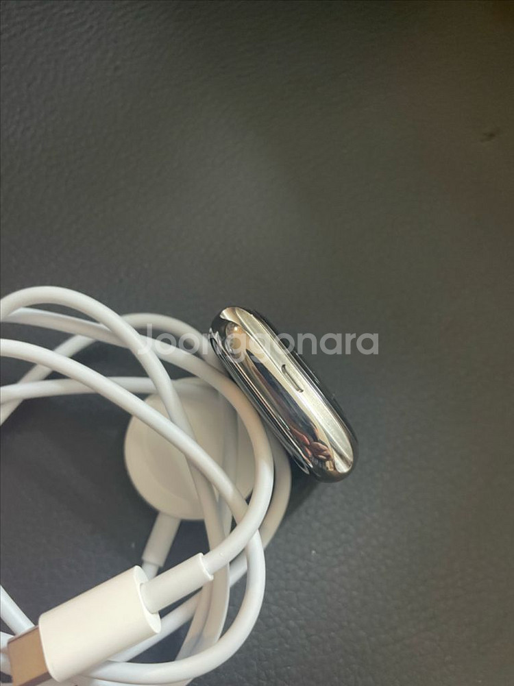애플워치8에르메스 실버 41mm SSS급 애플케어+--4