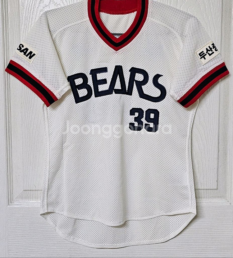 [80] 두산베어스 올드 홈 유니폼(이종욱)--0