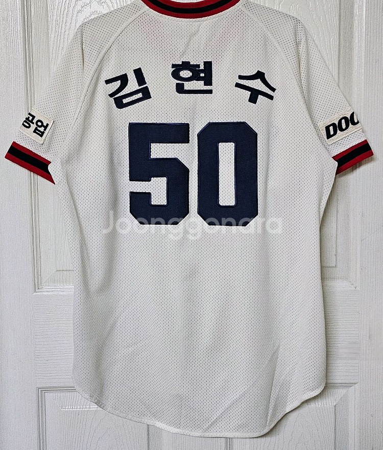 [100] 두산베어스 올드 홈 유니폼(김현수)--1