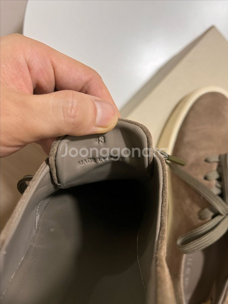 피어오브갓 101 스니커즈 브라운 43사이즈--5