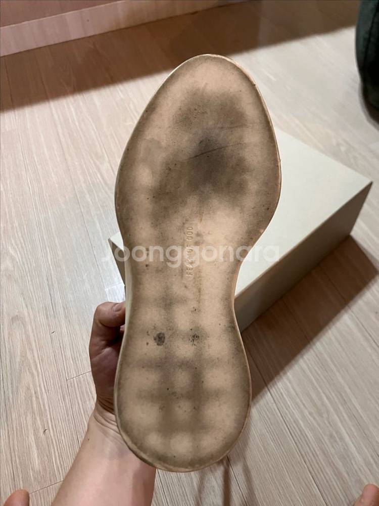 피어오브갓 101 스니커즈 브라운 43사이즈--4